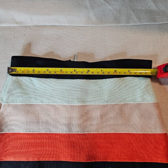 Bebe Stripped Midi Skirt - Size Small - Picture 7 of 7